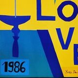 Yves Saint Laurent / 1986 / “Love” poster