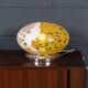 Vintage 20thc italian murano art glass table lamp c.1970