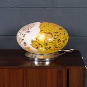 Vintage 20thc italian murano art glass table lamp c.1970