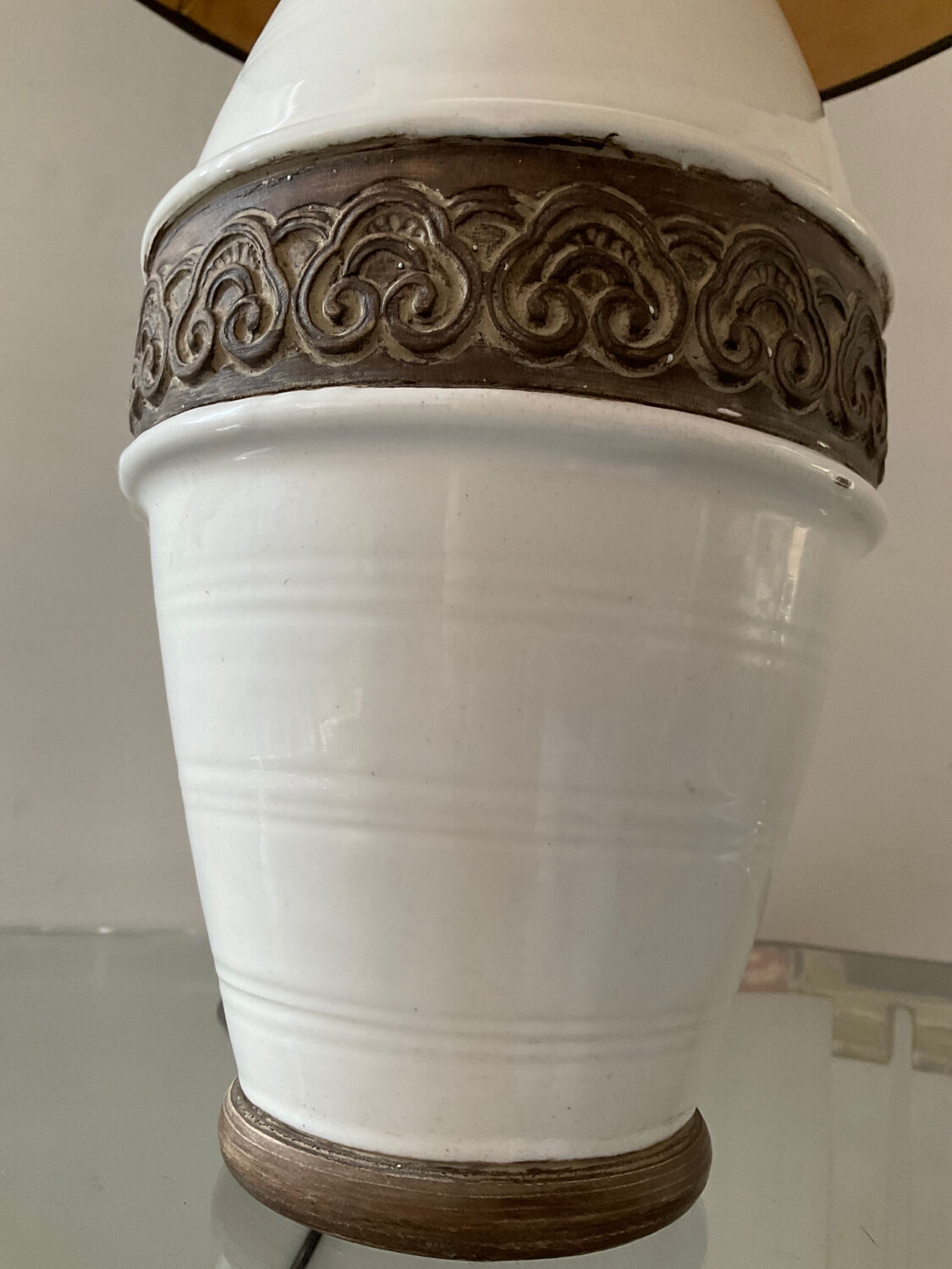 Vintage Italian ceramic lamp