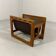 Salin Møbler teak & leather magazine holder Denmark 1960’s