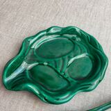 Vallauris ceramic dish and spoon