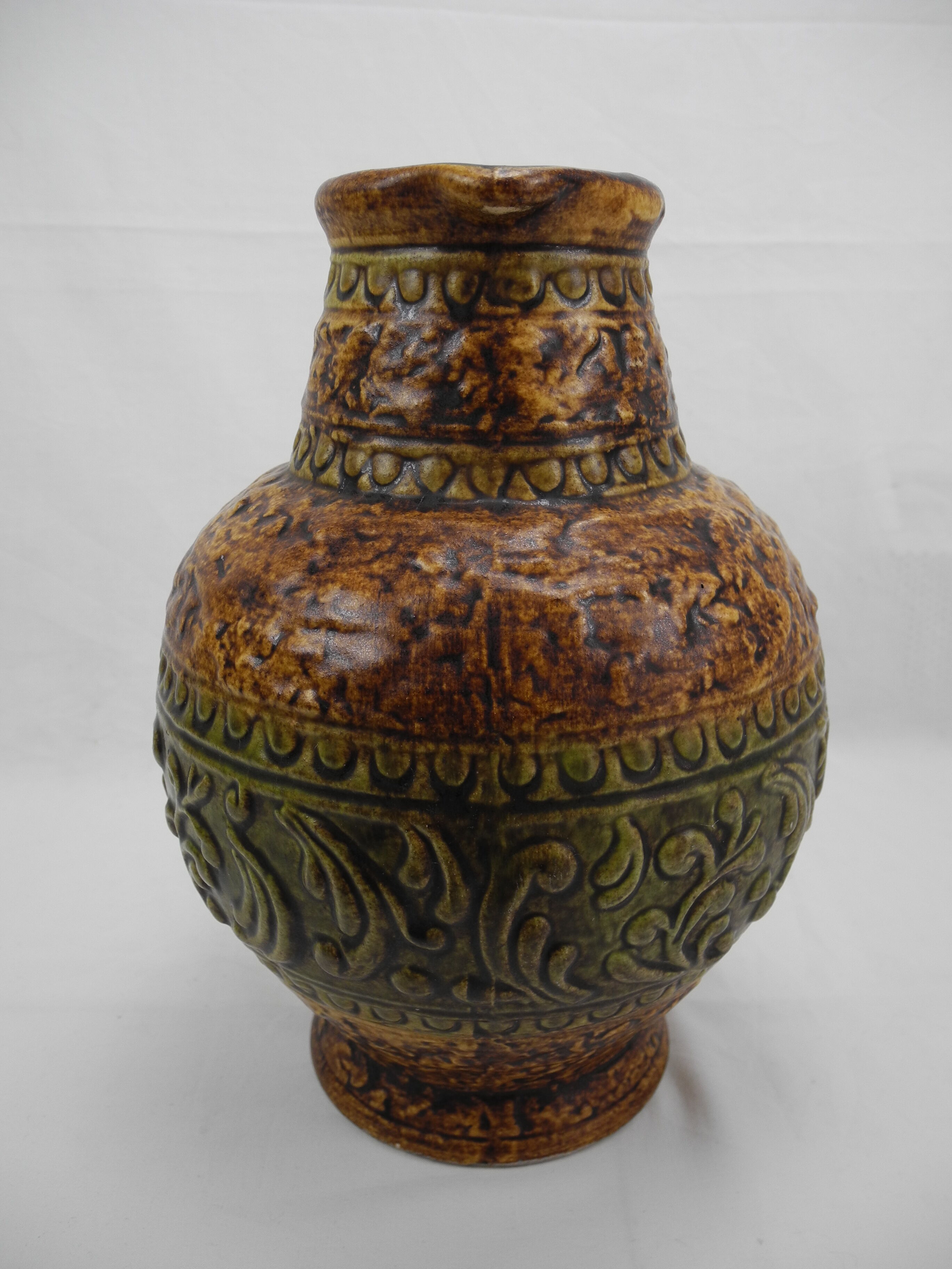 Vase jasba west germany vintage deco keramik