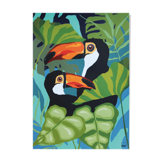 Illustration toucanitos