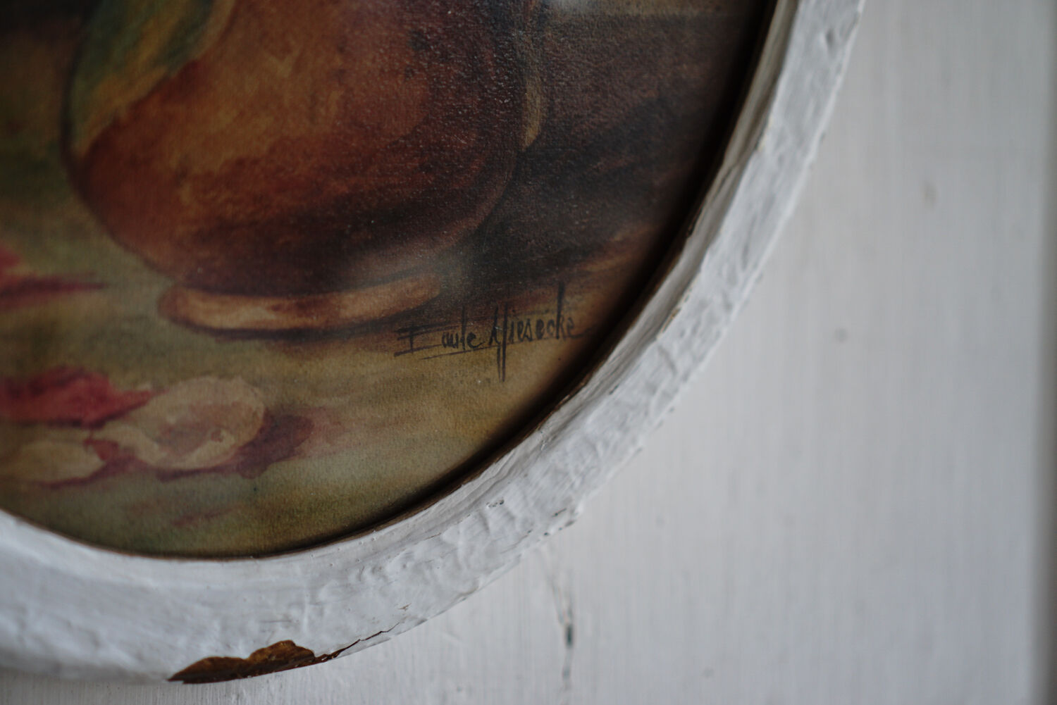 Pastel with anemones