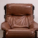 Canapé et fauteuil brutalistes hollandais conçus par Gerard Van den Berg pour Montis, vers 1980