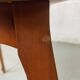 Vintage Louis XV style nesting tables in cherry wood