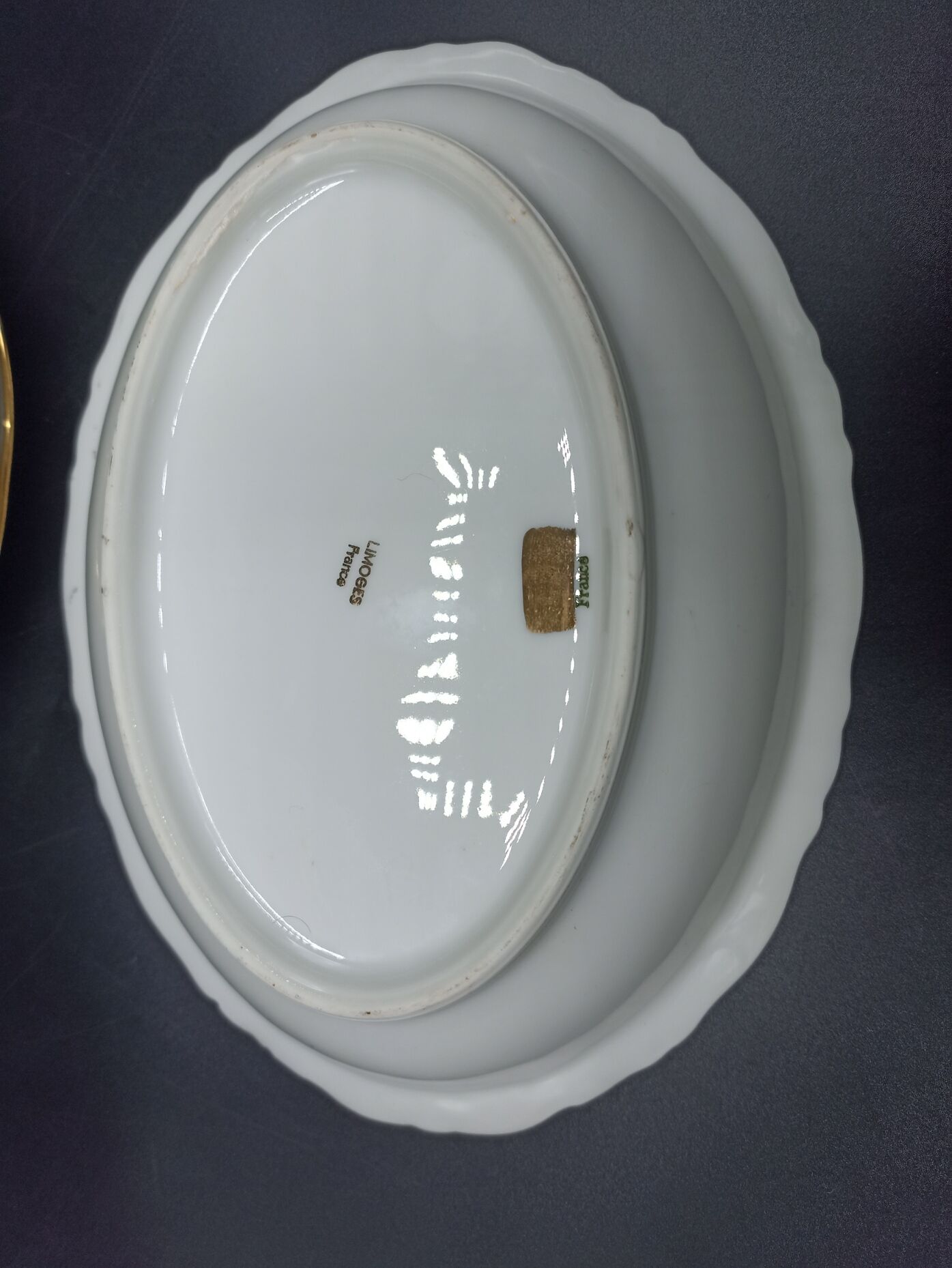 Haviland and SFP dessert service - birds of paradise