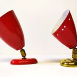 Set of 7 spotlights 1940s