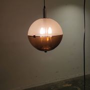 Space age ball pendant