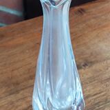 Old small crystal soliflore vase Daum France
