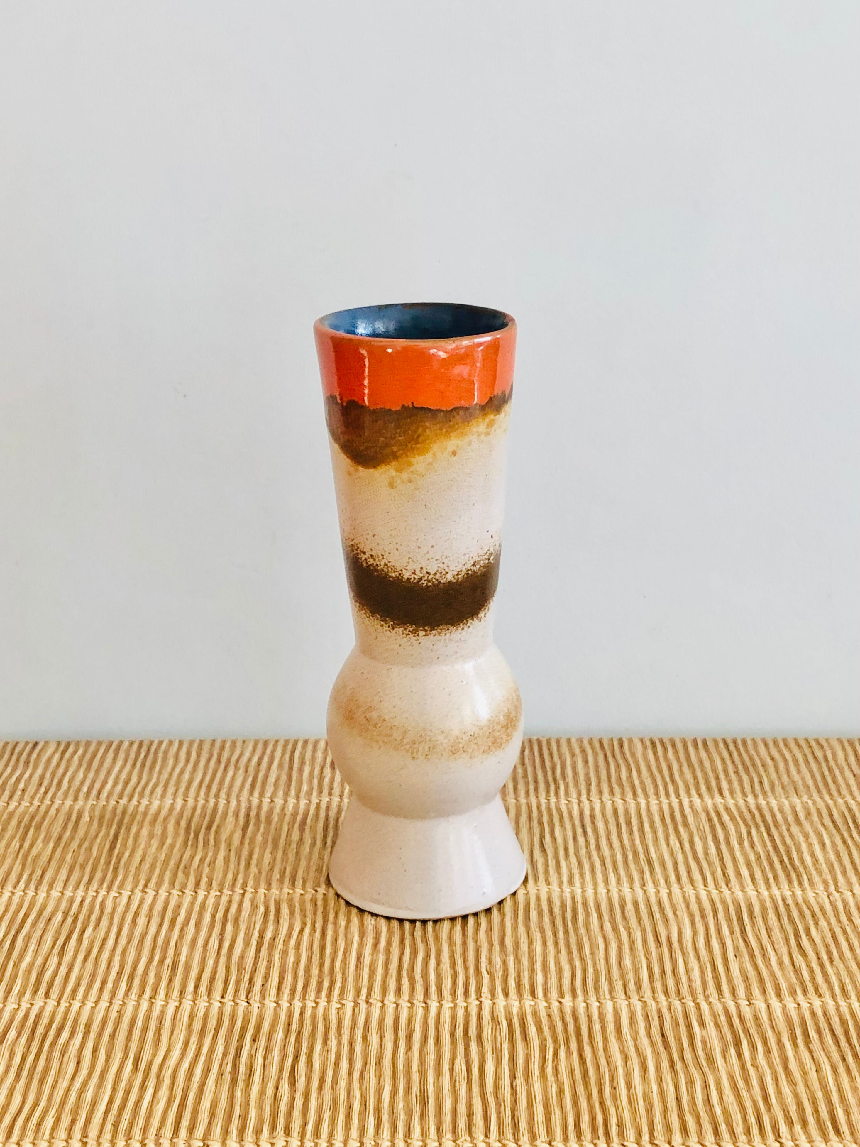Ceramic vase Strehla, Germany