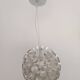 Space Age aluminium lamp