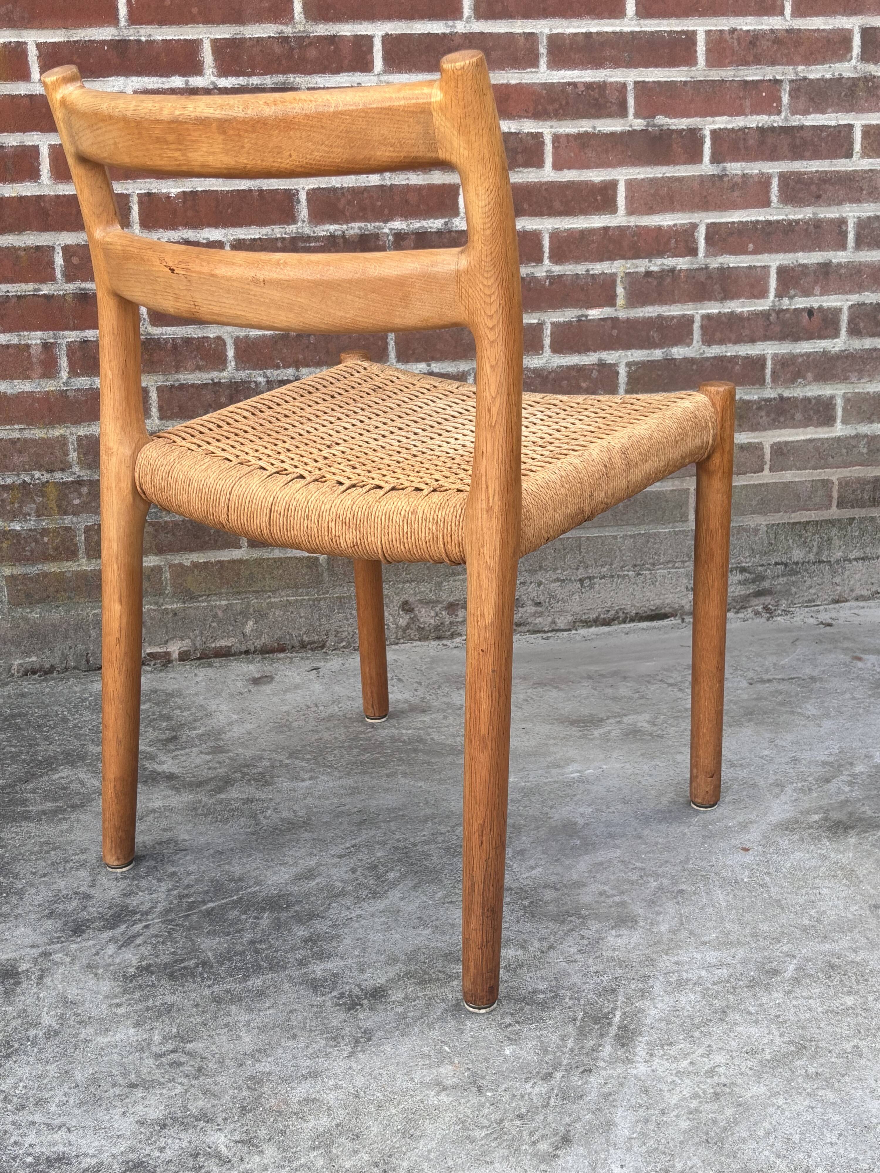 Mid Century Niels O Moller Chair model 84 Danish Design