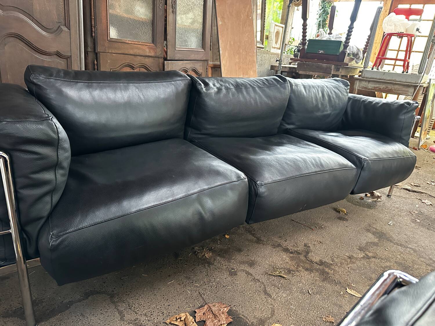 Ensemble le corbusier lc2 / lc3 / lc4 — édition alivar (années 1980-19