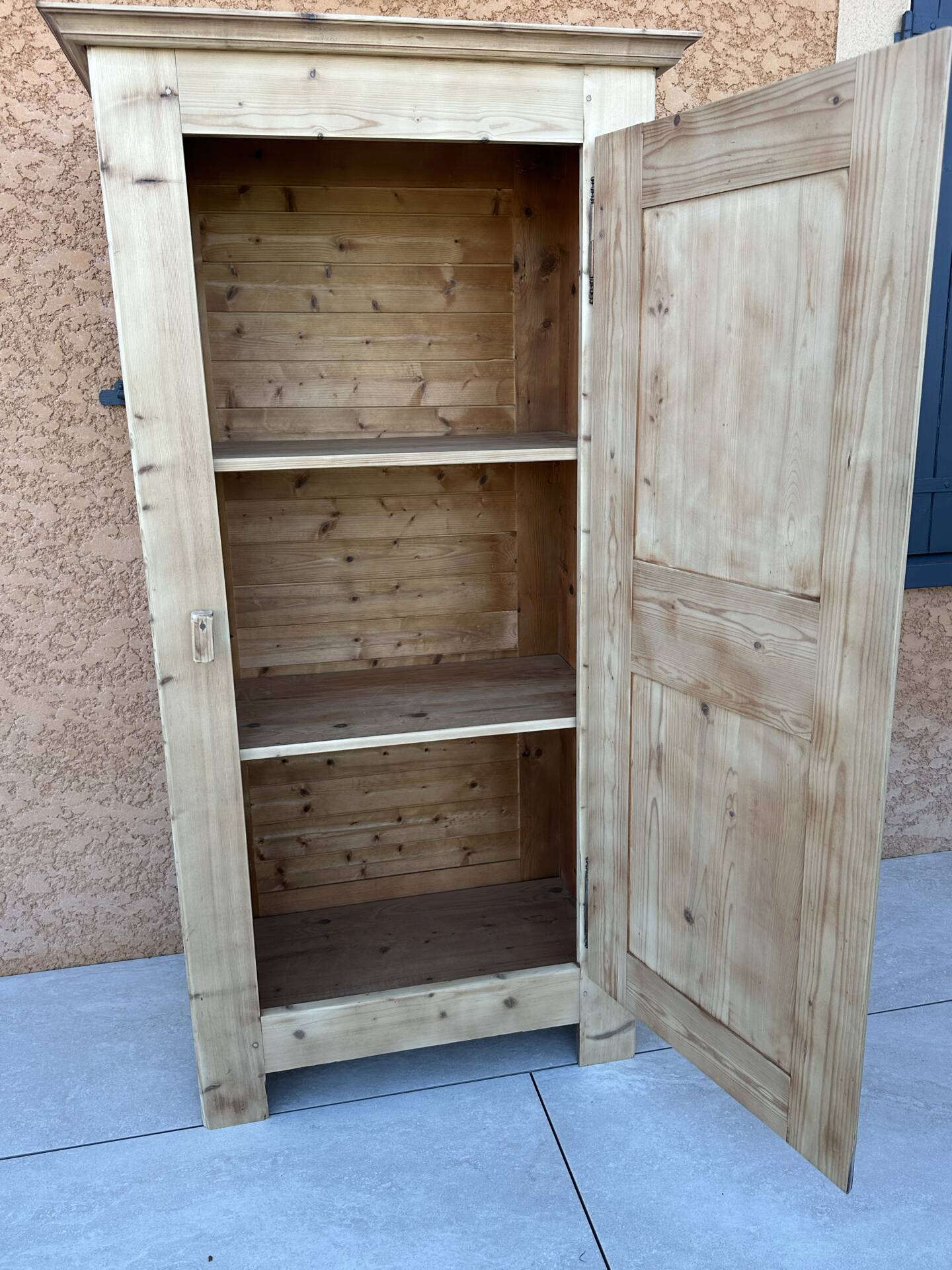 Meuble bonnetier  Parisienne bois brut vintage 