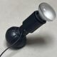 Vintage Italian 600 table lamp by Gino Sarfatti for Arteluce, black body & base