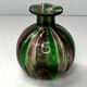 Small contemporary glass vase, 20th century design, murano, italy