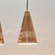 Mid-Century Scandinavian Copper & Teak Pendant by Hans-Agne Jakobsson, 1950s
