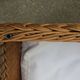 Large cradle wicker vintage organic mattress with "sound"