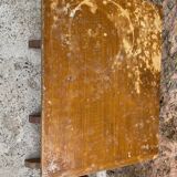 Vintage wooden bistro table