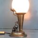 Lampe années 50 "le corbeau et le renard"