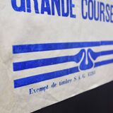 Poster "Great Regatta - Great Women's Race in Yole at 4" - City of Langon - 1937