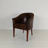 Sheep leather (desk) chair