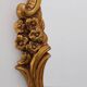 Rococo Style Gilt Mirror with Floral Garlands, Italy, 20th Century