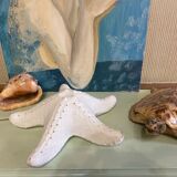 Porcelain wall lamp starfish design