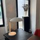 White Metal Desk Lamp 1980s