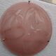 Pendant light rose gold glass paste birds