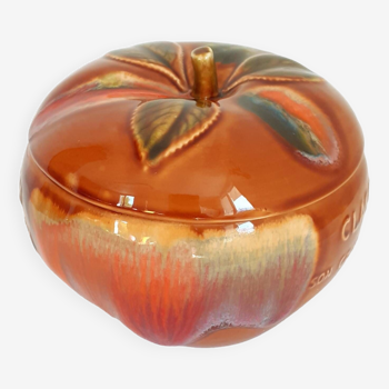 Vintage ceramic apple