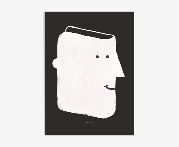 Affiche murale livre 30cm*40cm