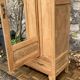 Parisian art deco cabinet in raw wood 1930