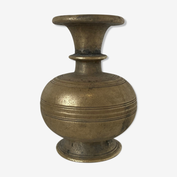 Vase en bronze d’inde ou du sud-est asiatique