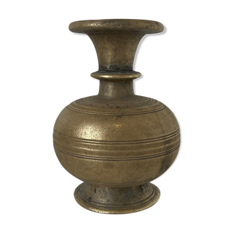 Vase en bronze d’inde ou du sud-est asiatique