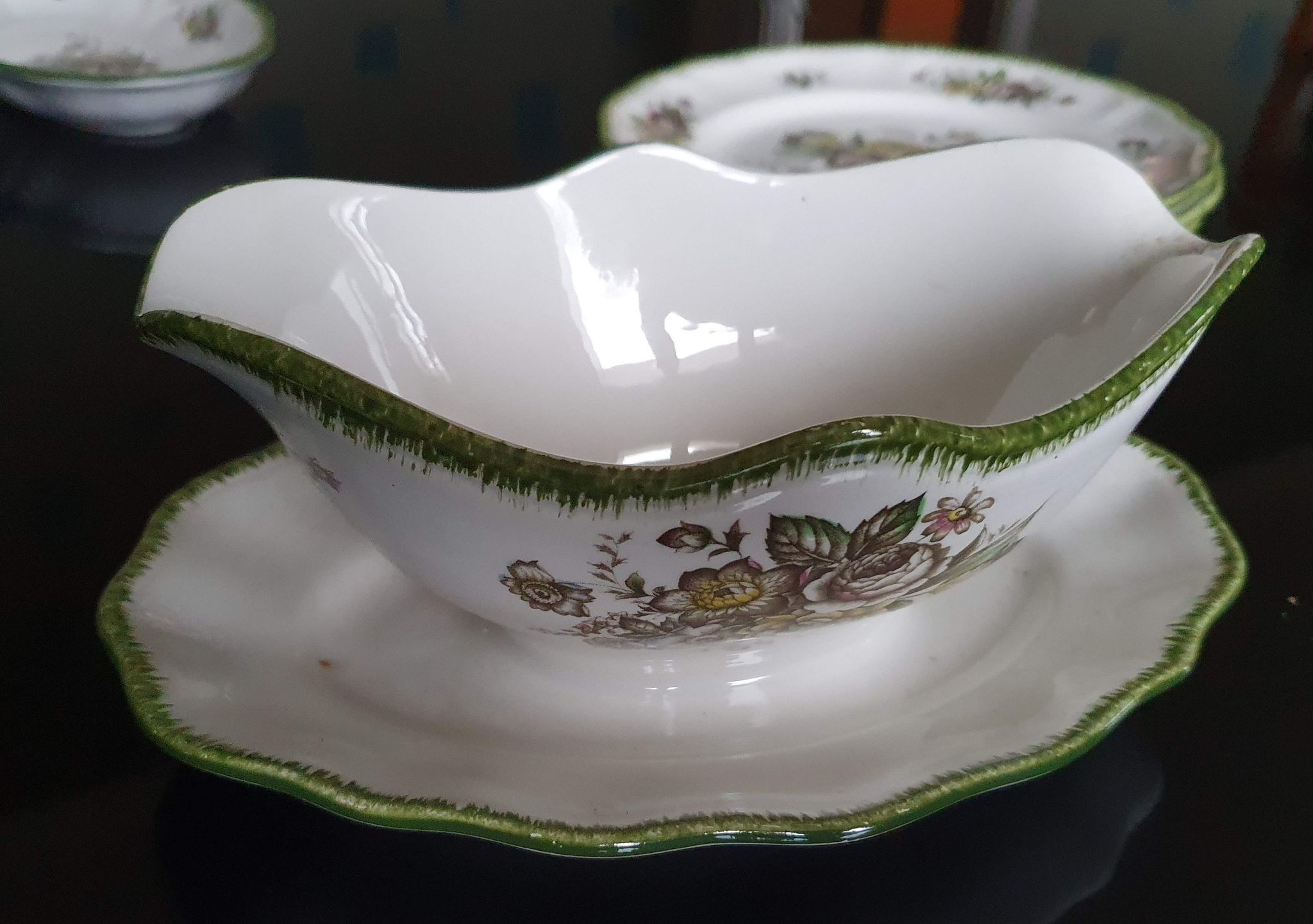 Assiettes et plats Lunéville