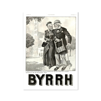 Affiche vintage années 30 BYRRH