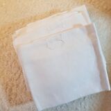 Set of 12 JC monogram linen napkins