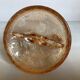 Double iridescent yellow marigold carnival candle holder