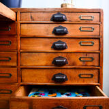 32-drawer trade cabinet