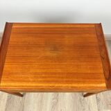 Scandinavian teak sewing table