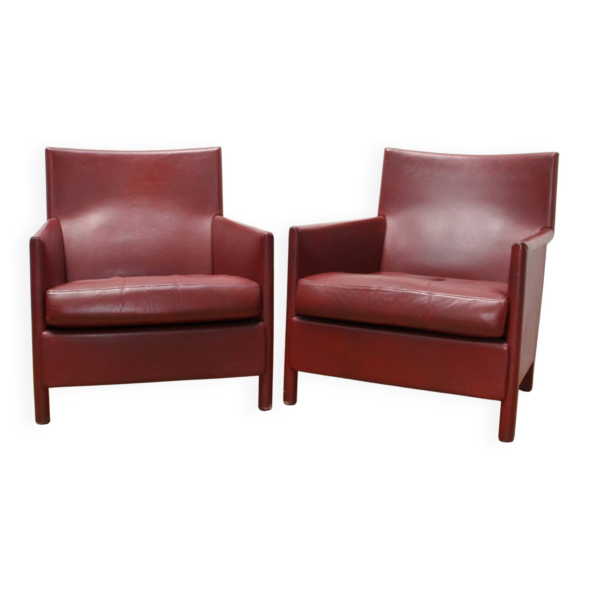 Pair of Vivette armchairs, Luca Meda, 1980