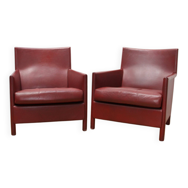Paire de fauteuils Vivette, Luca Meda, 1980