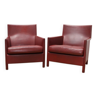 Paire de fauteuils Vivette, Luca Meda, 1980