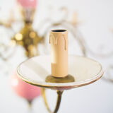 Flemish Ceramic Floral Chandelier