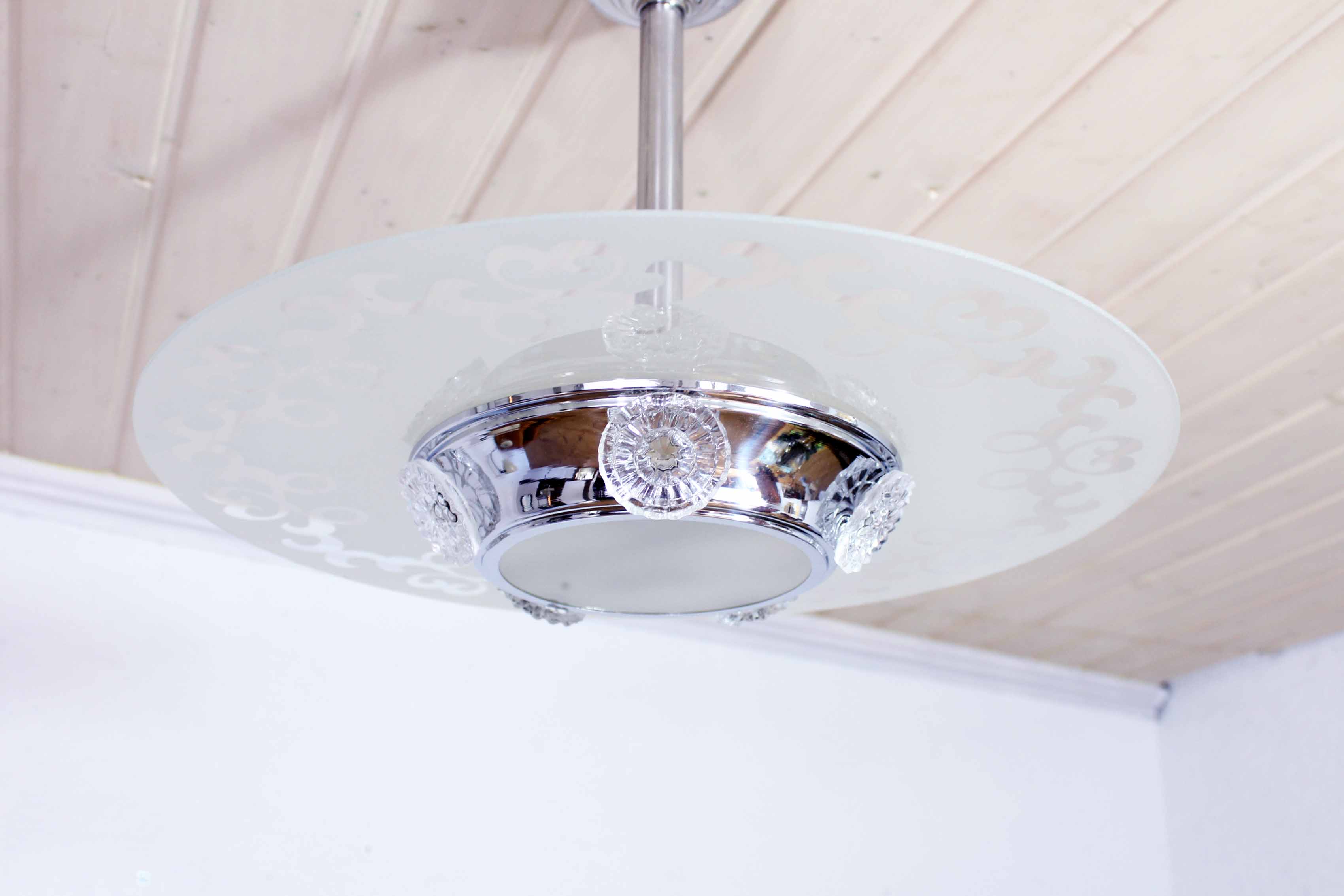 Art deco chandelier 1930s