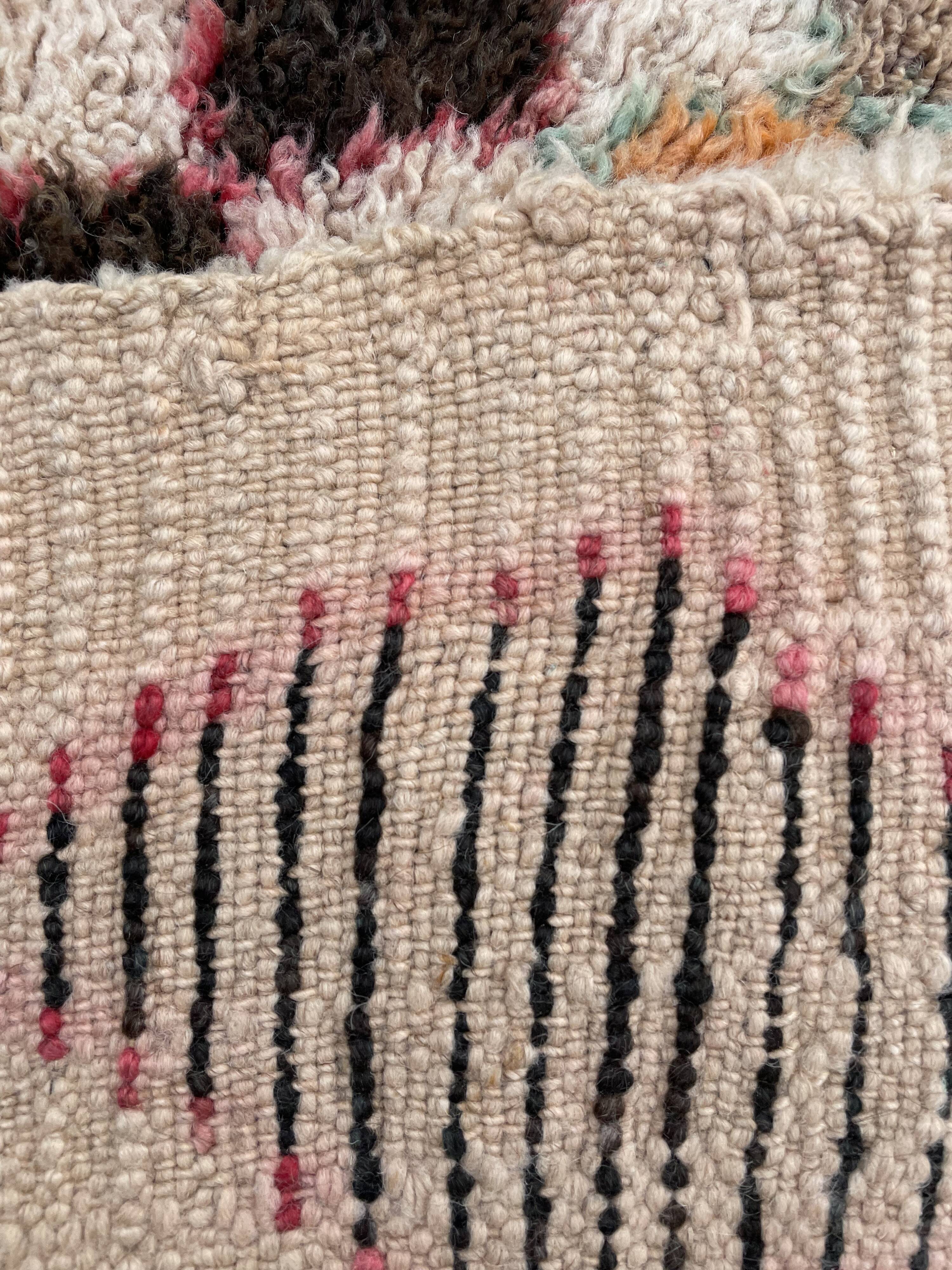 Vintage azilal corridor carpet