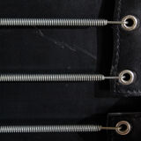 Lc1 leather armchair by le corbusier for cassina